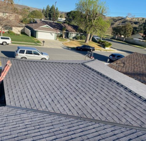 Storm damage roof repair