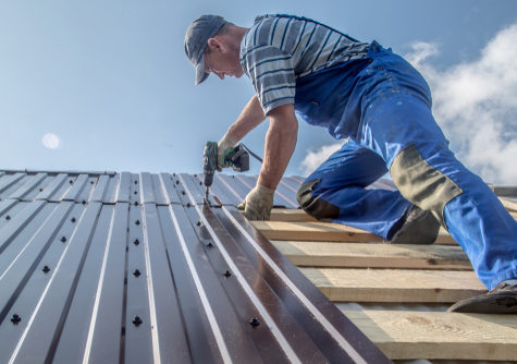 install metal roof