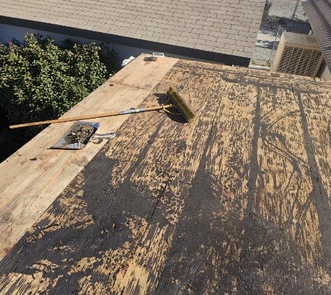 Reroof flat in Apple Valley, CA