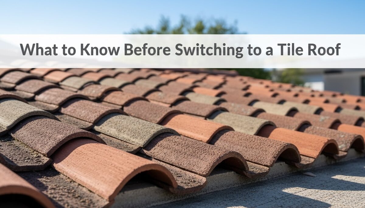 What to Know Before Switching to a Tile Roof