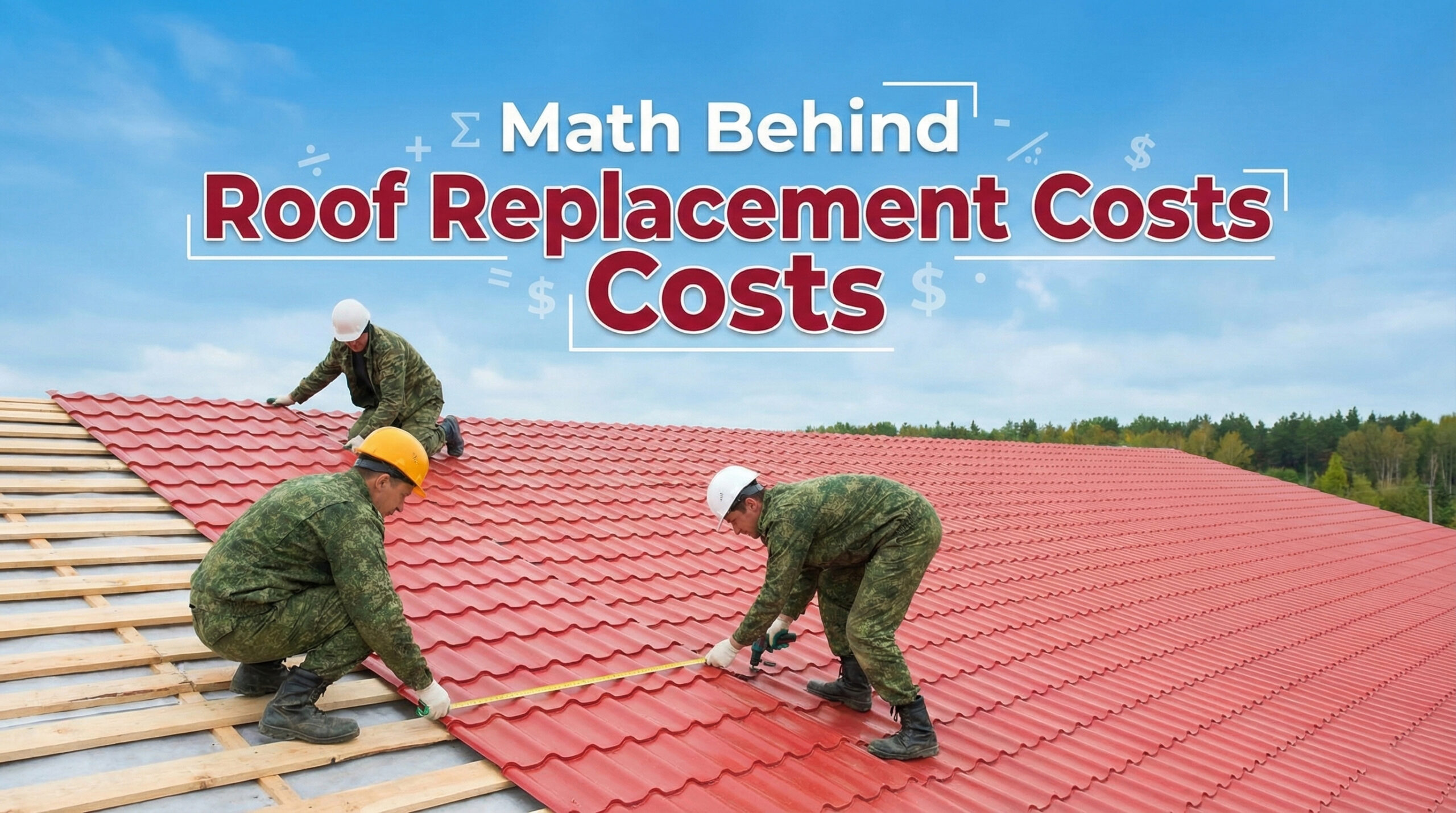 Math Behind Roof Replacement Costs