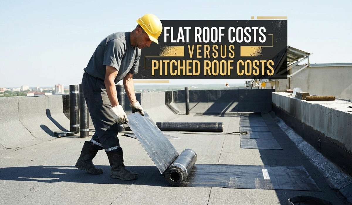 Flat Roof Costs Versus Pitched Roof Costs Key Differences