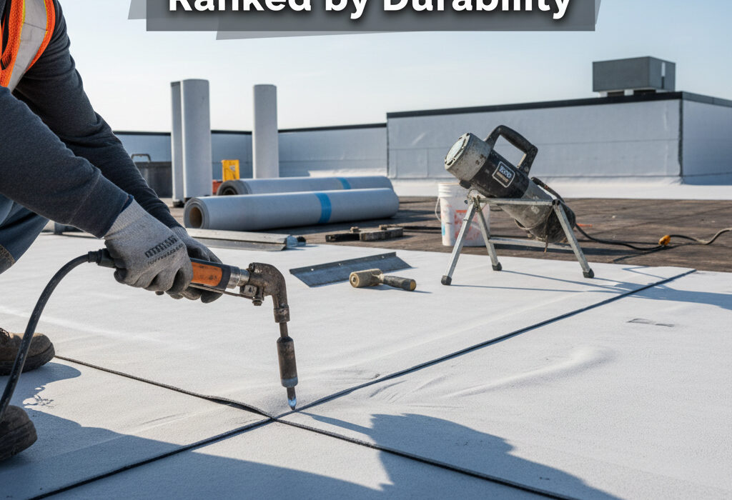 Flat Roof Materials Ranked by Durability