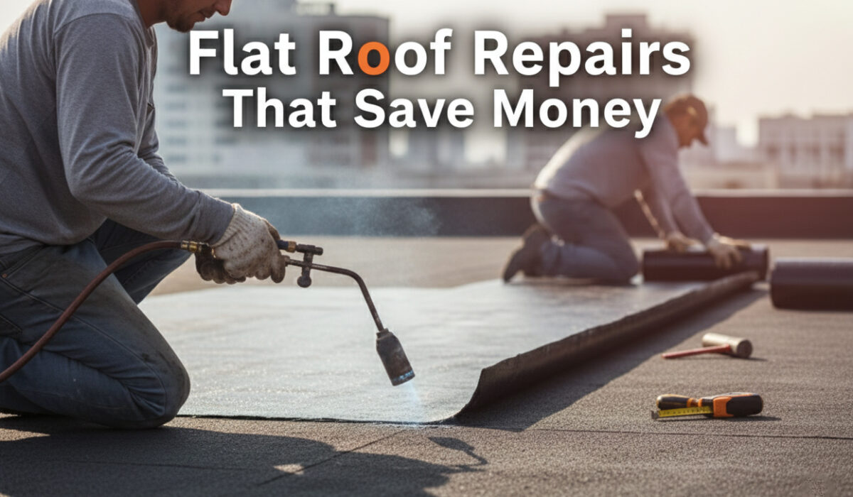 Flat Roof Repairs That Save Money Versus Those That Don’t