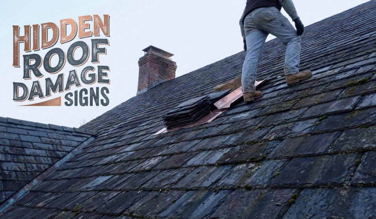Hidden Roof Damage Signs Homeowners Overlook