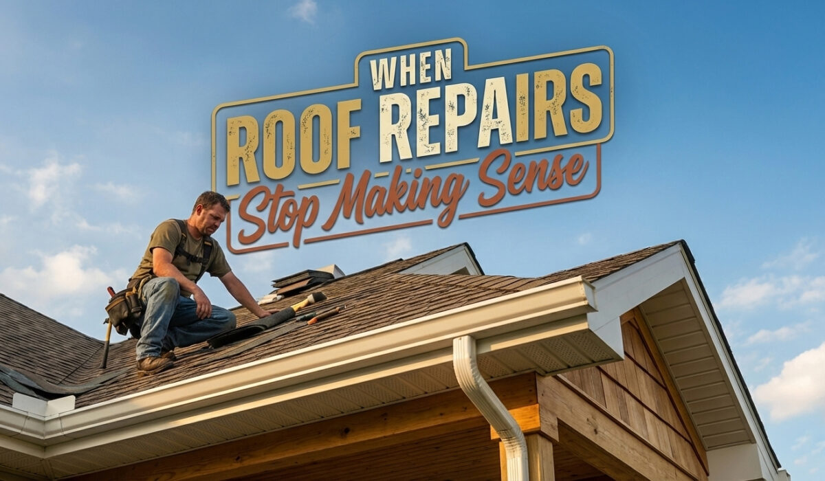 When Roof Repairs Stop Making Sense and Replacement Is Smarter