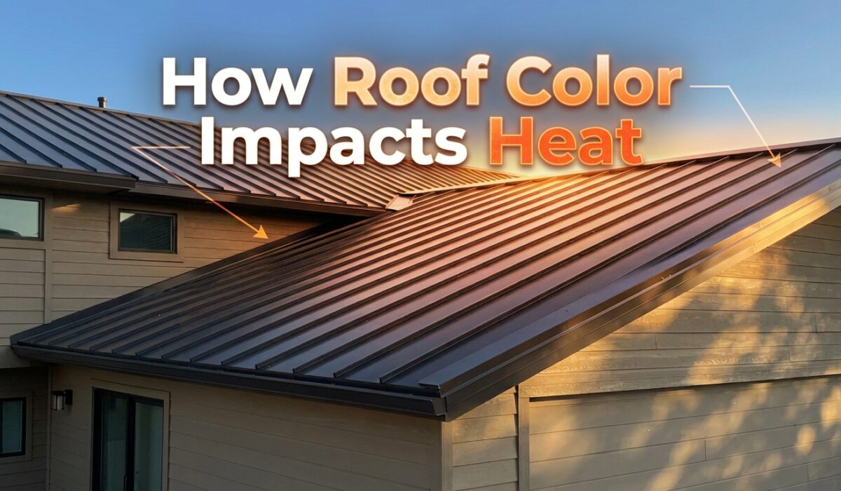 How Roof Color Impacts Heat
