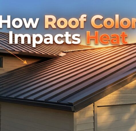 How Roof Color Impacts Heat