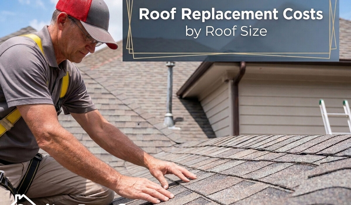 Roof Replacement Costs by Roof Size and What Changes the Total
